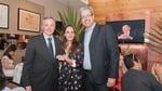 Laurent eichmann, giuliana cury ceo elle magazine, helioso barbosa lpi do brasil sales director